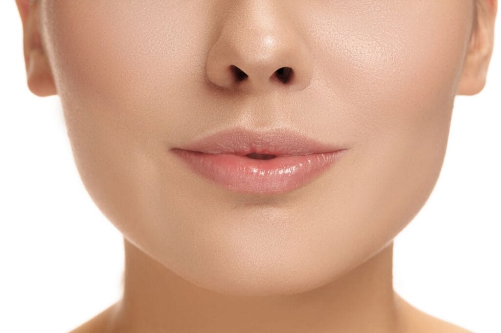 Consecuencias de biopolímeros en labios